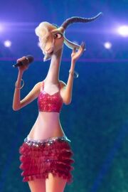Gazelle perform
