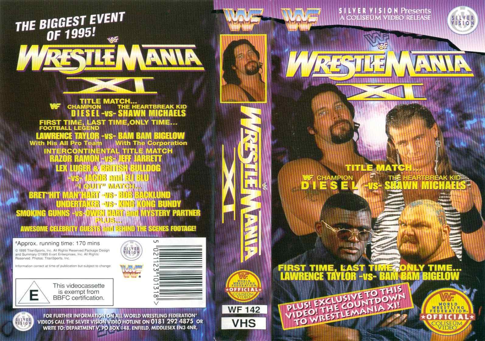 Image WWF Wrestlemania XI Cover.jpg Pro Wrestling FANDOM