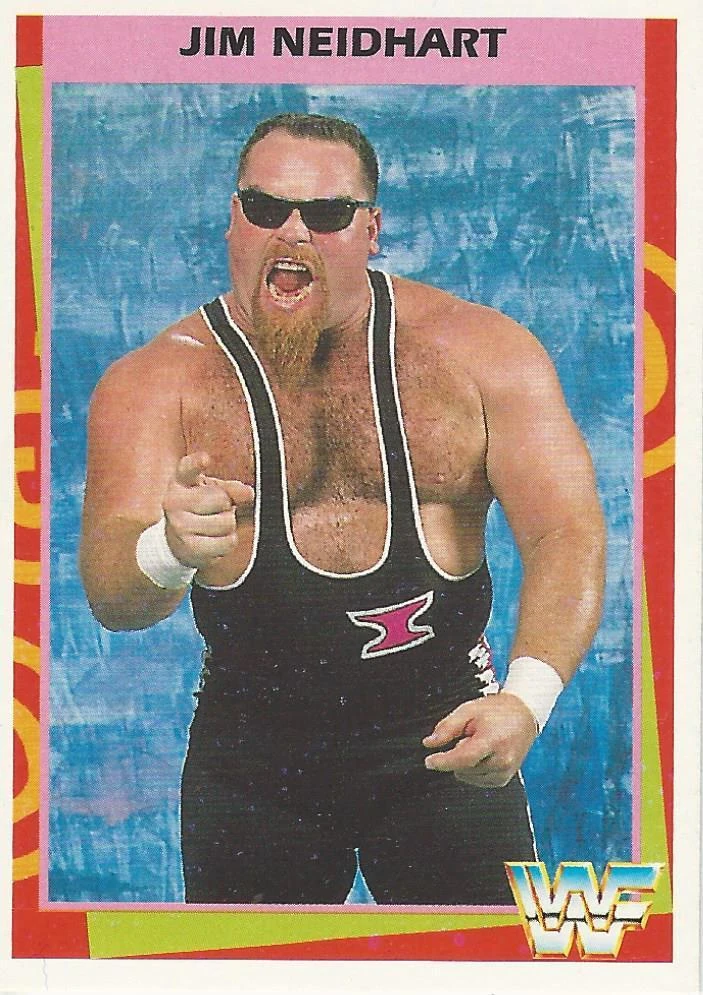 1995 WWF Wrestling Trading Cards (Merlin) Jim Neidhart (No.9) Pro
