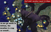 Live weather map