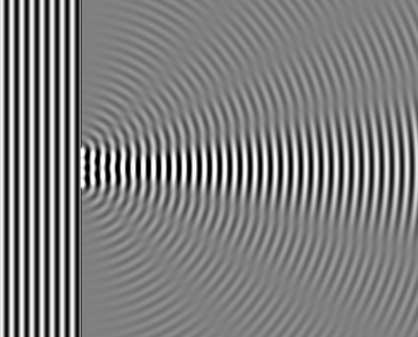 File:Wave Diffraction 4Lambda Slit.png