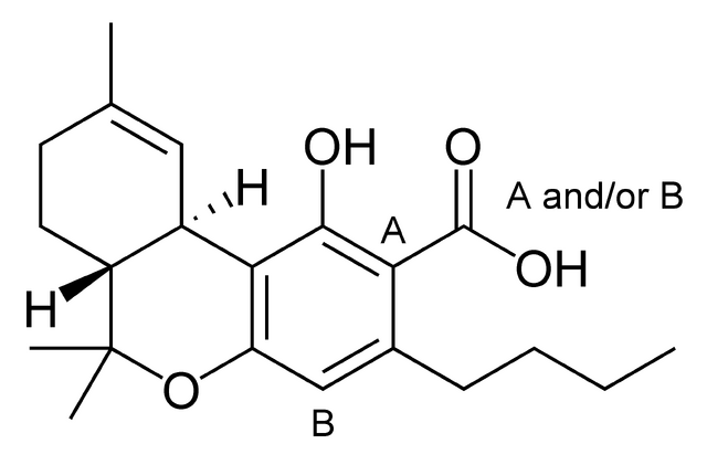 File:Delta-9-tetrahydrocannabinolic acid-C4.png