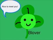 Blover's portrait