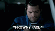 Frowny face supernatural