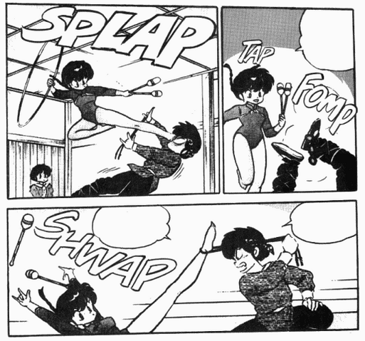 File:Ranma trains with Ryoga.png