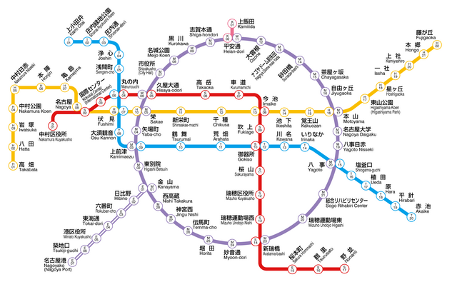 File:Nagoya Municipal Subway Map.png