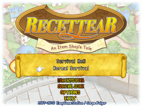 Title Screen (Survival Sub-Menu)