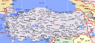 Map of Turkey