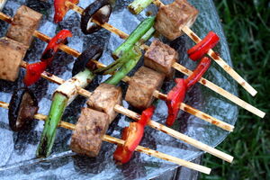 Tofu-kabobs