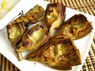 Grilled-Artichokes