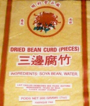 Dried tofu