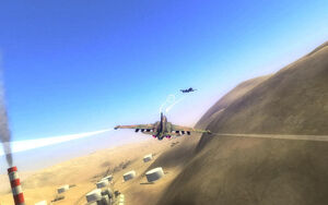 RC2 jet chase