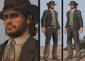 RDR unlocksElegantSuitOutfit