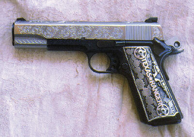 Texas Ranger Matt Cawthon 1911