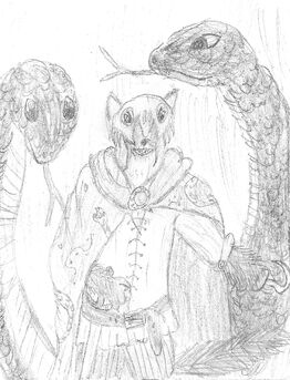 Captain Dankfur Clawhook and his Blacksnakes