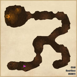 Sand cave map