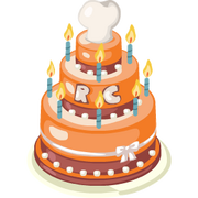 Special 2nd Birthday Cake