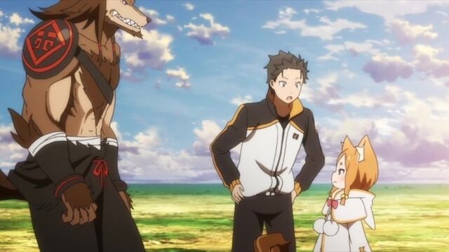 File:Subaru, Ricardo, and Mimi - Re Zero Anime.jpg