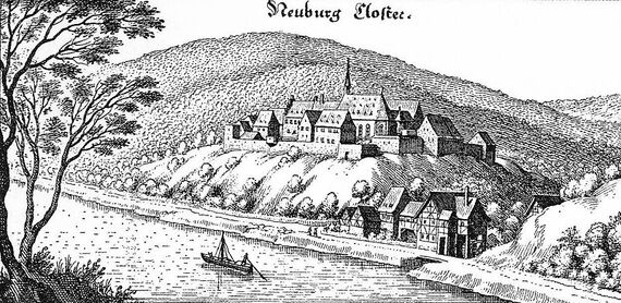 Kl Neuburg Matthaeus Merian 1645