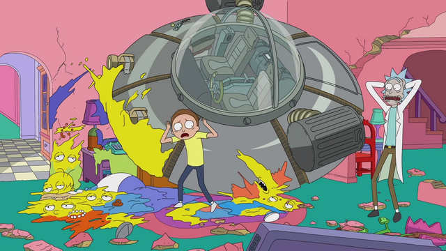 File:Rick and Morty and The Simpsons.png