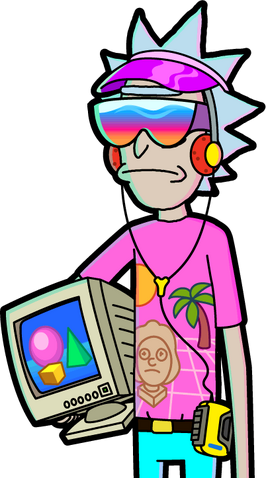 File:Vaporwave Rick.png