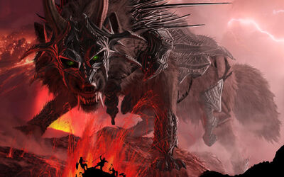 Volcanic Wolf