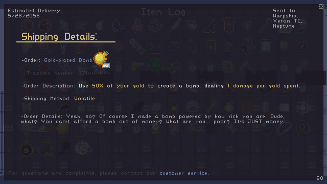 File:Gold-plated Bomb Shipping Details.png