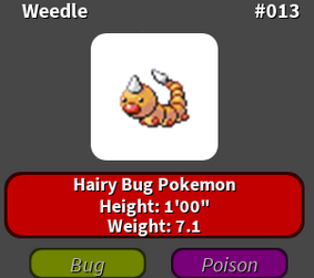 Weedle