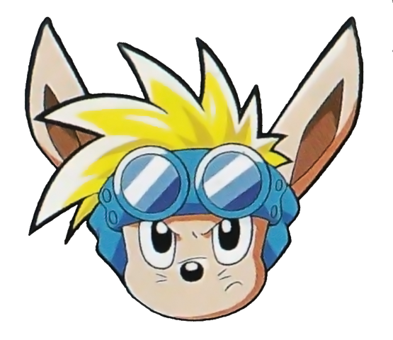 File:Sparkster (Sparkster- Rocket Knight Adventures 2 Sparkster Head Artwork 2).png