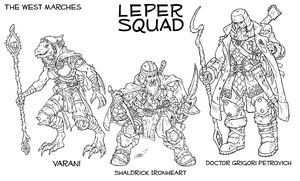 Leper squad by markatron2k