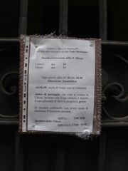 Maria in Monticelli -notice