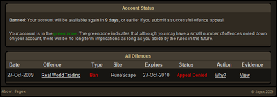 Banned