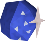 Carved crystal shard
