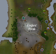 Eagles' Peak (location) map