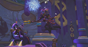 Zamorak jumps at Zaros