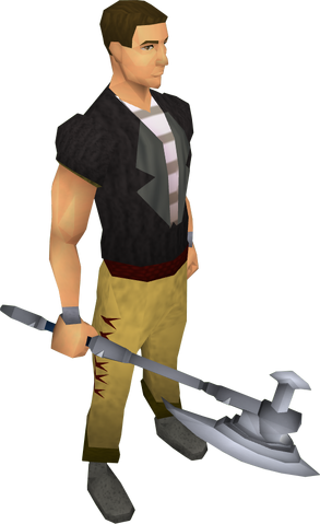 File:White battleaxe equipped.png