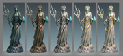 Seren god statue concept