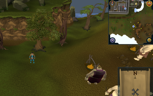 File:Compass clue Castle Wars south of Castle Wars lobby.png