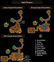 Digsite Dungeon map