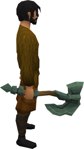 File:Adamant battleaxe equipped.png
