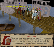 Shanty Claws at Karamja Docks
