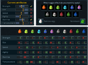 Egg combining machine interface