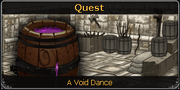 A Void Dance noticeboard