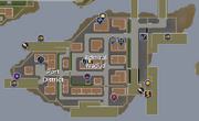Port district map
