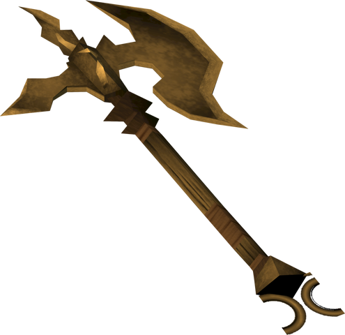 File:Golden Dharok's greataxe detail.png