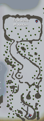Trollweiss Mountain map