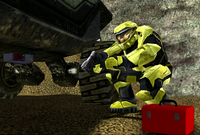 Buckshot defusing IED
