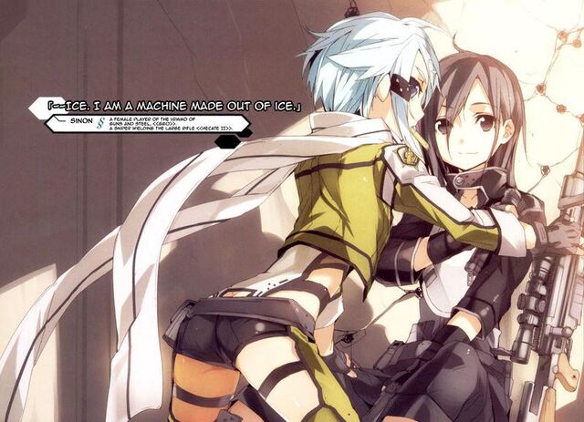 File:Sinon and Kirito(GGO).jpg