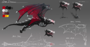 Grimm Dragon Concept Art