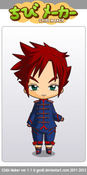 Saffron as a Chibi